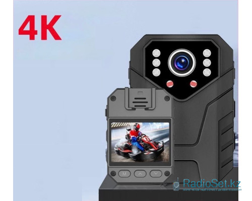 Нагрудная камера видеорегистратор P120 4K WiFi